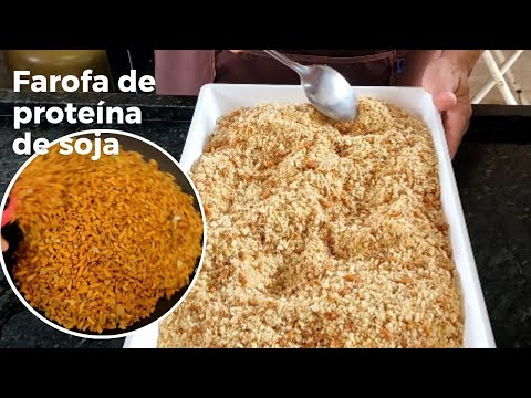 Farofa de proteina de soja 110 pessoas