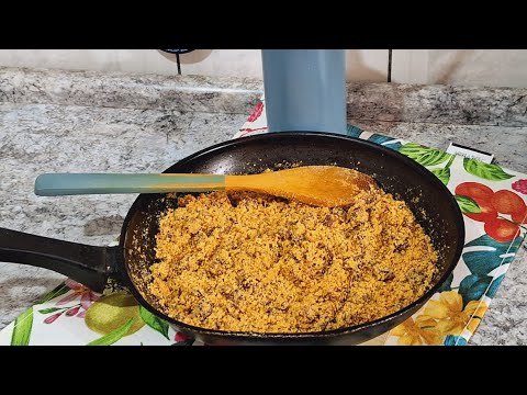 Com poucos ingredientes você faz uma farofa deliciosa