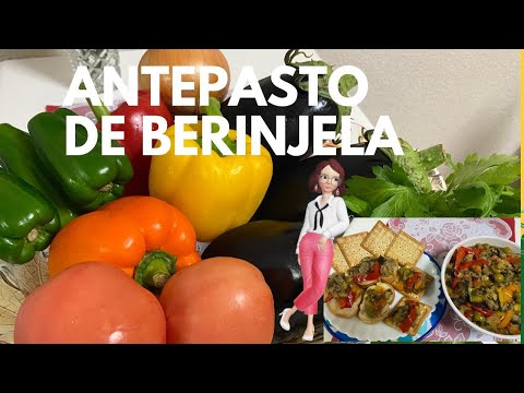 ANTEPASTO DE BERINGELA muito facil de fazer e fica delicioso