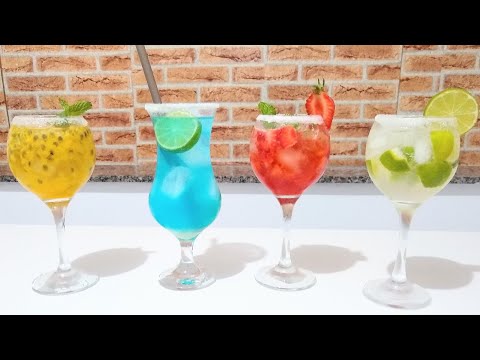 4 TIPOS DE DRINKS SEM ÁLCOOL ❤️ - COM A SUPER DICA DO GABRIEL