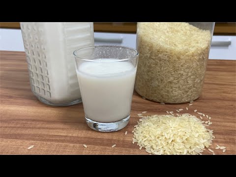 COMO FAZER LEITE DE ARROZ CASEIRO - Leite vegetal saudável, fácil, rápido e barato