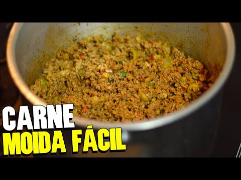 CARNE MOÍDA FÁCIL PARA RECHEIO | Receita de carne moída soltinha e sequinha