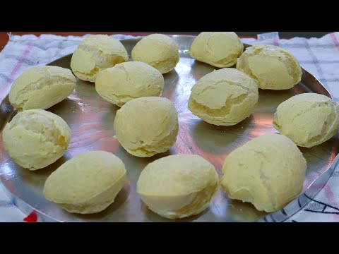 BISCOITO DE POLVILHO ECONÔMICO QUE PARECE PÃO DE QUEIJO! 🧂 Receita Sem Queijo, Fácil e Deliciosa!