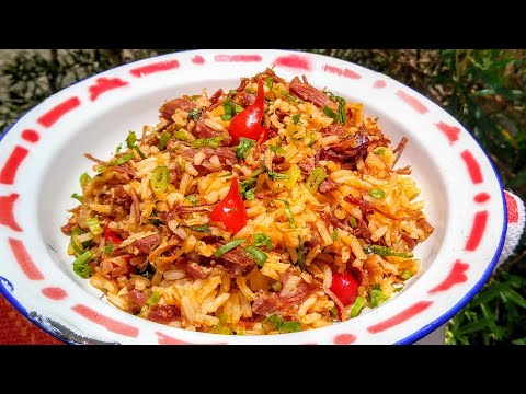 ARROZ DE JABÁ - ARROZ COM CARNE SECA SIMPLES E DELICIOSO | NAY MIRANDA