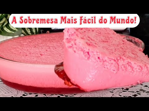 SEM LEITE CONDENSADO, APENAS 2 INGREDIENTES, DERRETE NA BOCA!