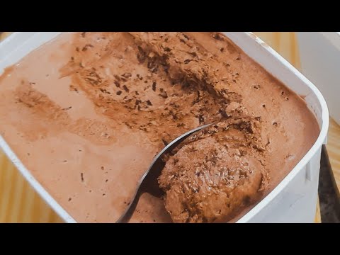 SORVETE DE GELATINA QUE RENDEU 4 LITROS| SORVETE DE CHOCOLATE CREMOSO(receitas fáceis e rápidas