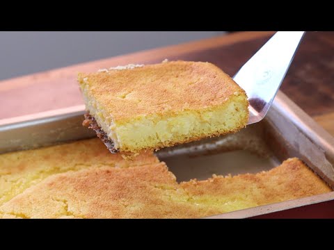 BOLO DE FUBÁ CREMOSO COM LARANJA SEM GLÚTEN E SEM LACTOSE