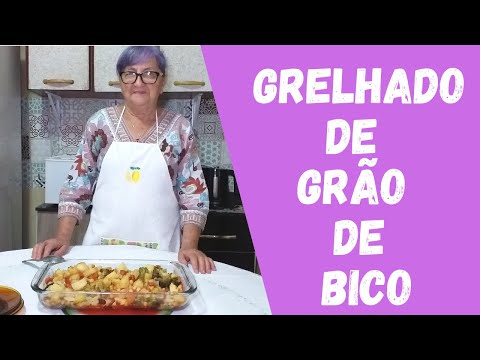 Grelhado de grão de bico | Dicas da Vovó