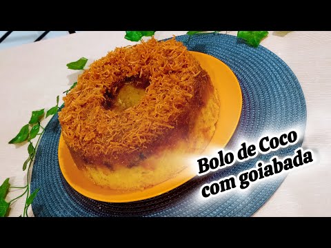 Bolo Especial de Coco com Goiabada