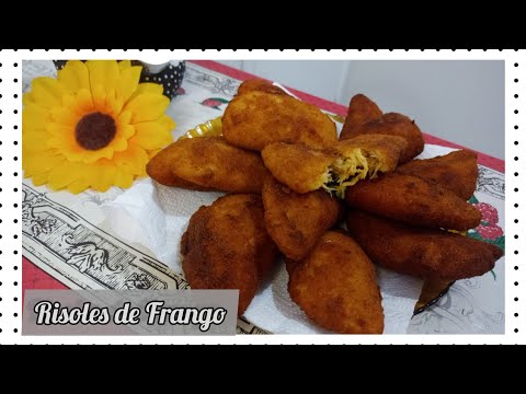 Risoles de Frango Super fácil e maravilhoso