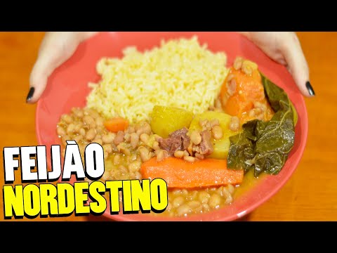 COMO FAZER FEIJÃO NORDESTINO | Receita de feijão caseiro