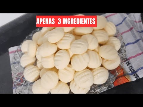 Sequilhos que leva 3 ingredientes são biscoitos leves e crocantes, perfeitos com chá ou café