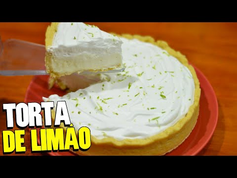 RECEITA DE TORTA DE LIMÃO COM MASSA SALGADA BÁSICA