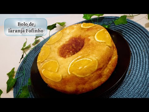 Bolo de Laranja Fofinho