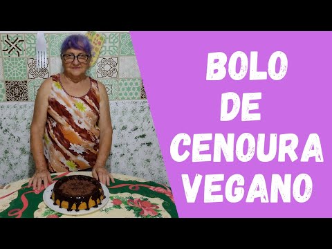 Bolo de cenoura vegano em comemoração aos mais de 500 inscritos❤️ / Dicas da Vovó