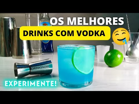 OS MELHORES DRINKS COM VODKA