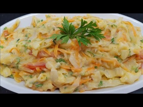 SALADA DE REPOLHO COM MAIONESE E CENOURA