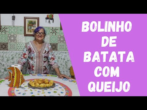 Bolinho de batata com queijo | Dicas da Vovó