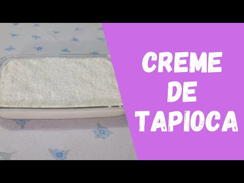 Creme de tapioca / Dicas da Vovó