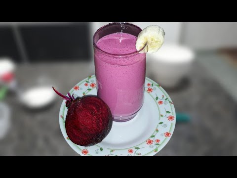 Vitamina de Banana com Beterraba - A Cozinha da Vovó Maria (#142)