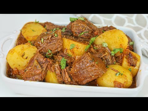 CARNE DE PANELA COM BATATAS FÁCIL E RÁPIDA DE FAZER