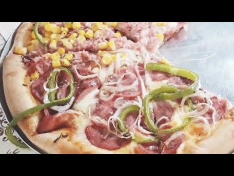 COMO FAZER PIZZA CASEIRA |pizza perfeita paraxo lanche