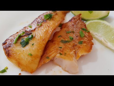 Peixe Grelhado de frigideira -Suculento e Macio