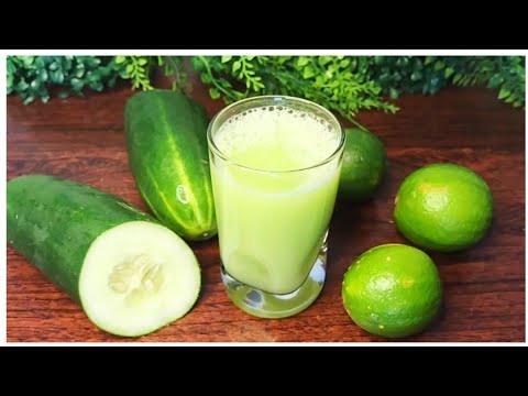 SABE PRA QUE SERVE O SUCO DE PEPINO 🥒 COM LIMÃO 🍋!?E SEUS BENEFÍCIOS?