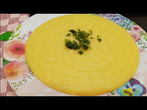 POLENTA CREMOSA - RECEITA MUITO FÁCIL E RÁPIDA