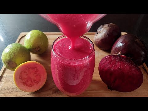 PRA QUE SERVE O SUCO DE BETERRABA COM GOIABA? DESCUBRA OS BENEFÍCIOS E APRENDA COMO FAZER!