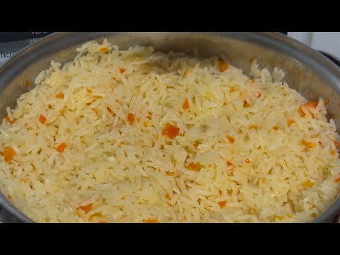 ARROZ COM CENOURA SABOROSO FÁCIL DE SE FAZER