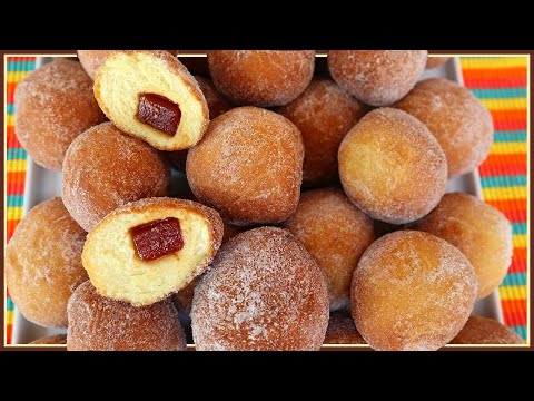 SONHO RECHEADO COM GOIABADA - Super Fofinho e Fácil de Fazer