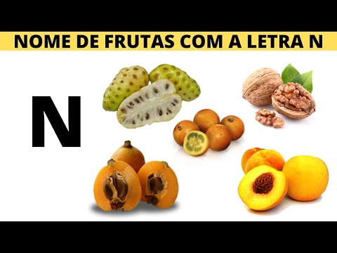 FRUTA COM N | Nomes de frutas com a letra N