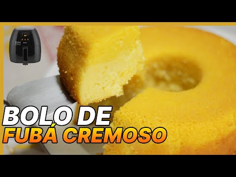 COMO FAZER BOLO DE FUBÁ CREMOSO | FÁCIL SEM FORNO