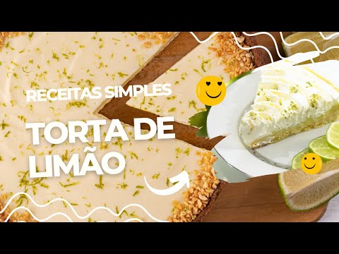 Torta doce de limão