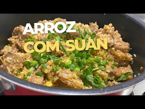 ARROZ COM SUAN muito saboroso e muito facil de fazer