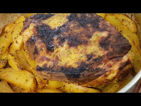 Como fazer pernil assado, receita fácil e gostosa