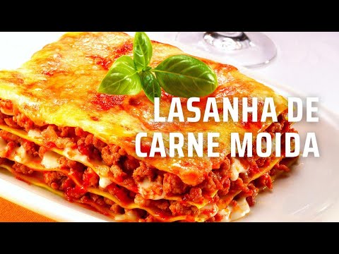 lasanha de carne moida