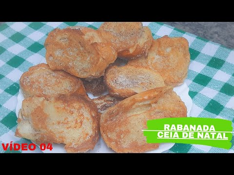 CEIA DE NATAL -NÃO FRITE MAIS RABANADA NA CEIA DE NATAL 2021| RABANADA ECONOMICA #natal #festa