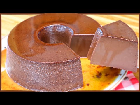 Super CREMOSO e muito FÁCIL I PUDIM DE CHOCOLATE I Receitas de Pai