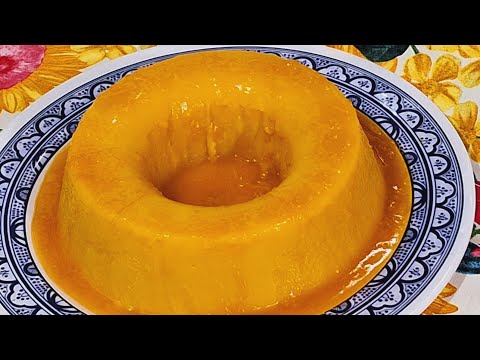 pudim de manga 🥭 que não vai ao forno 😋
