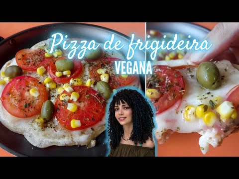 PIZZA DE FRIGIDEIRA VEGANA | FÁCIL E BARATA | VEGG SIMPLES