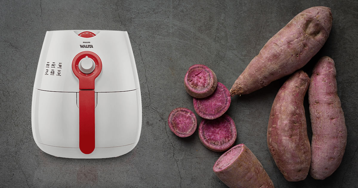 Batata Doce na Airfryer