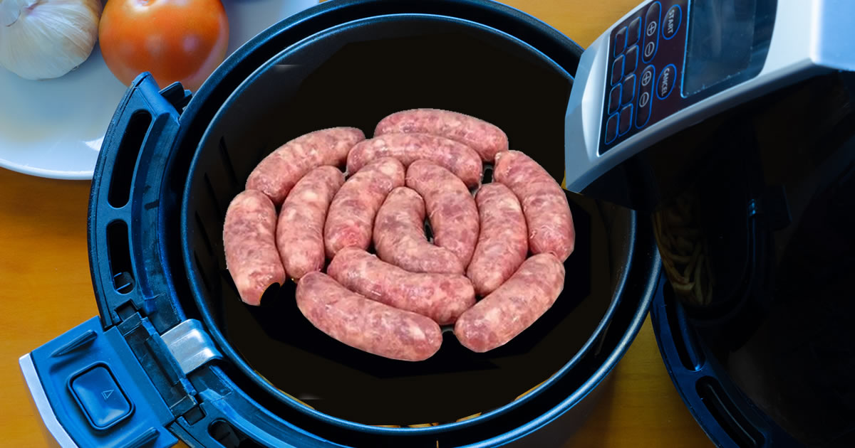 Linguiça na AirFryer