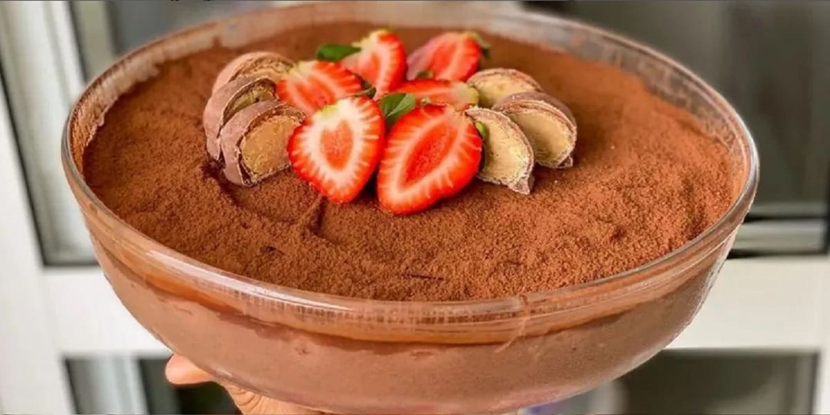 receita de mousse de brigadeiro