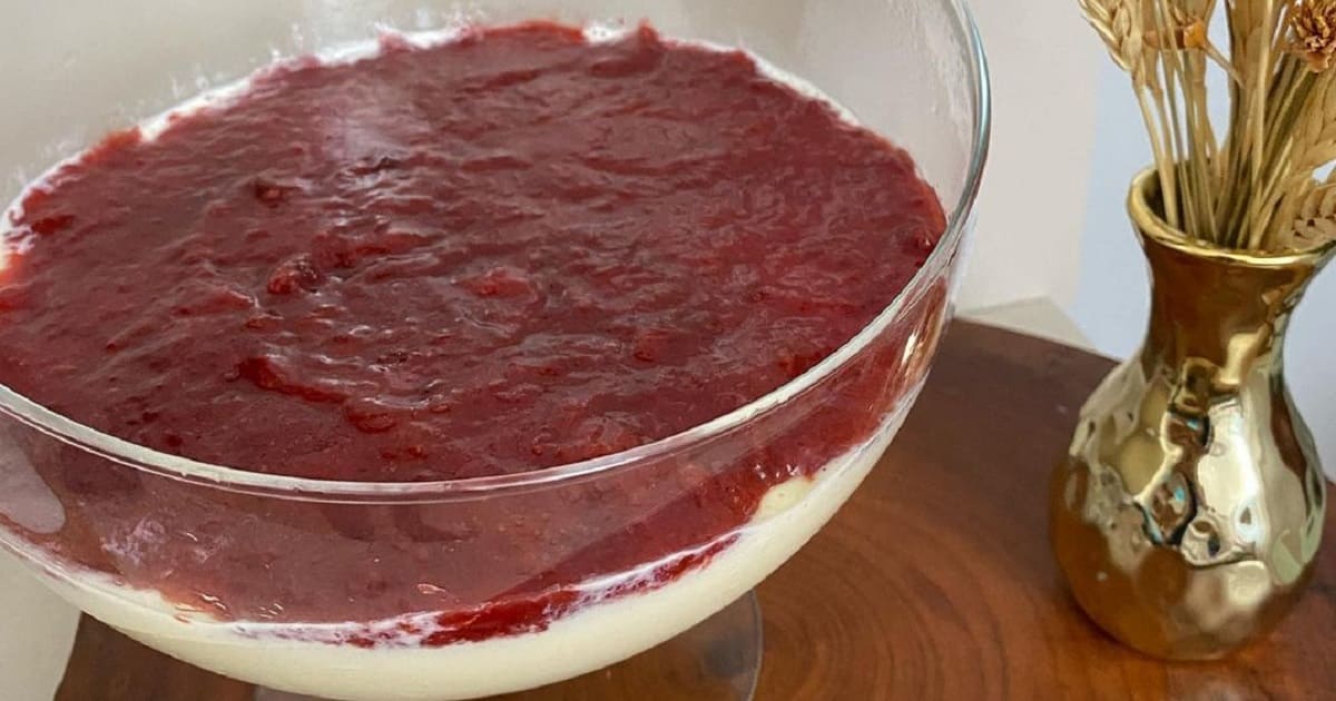 receita de mousse de leite ninho