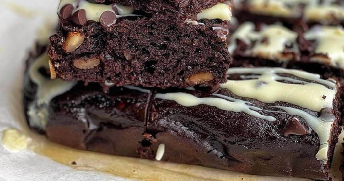 como fazer brownie fit