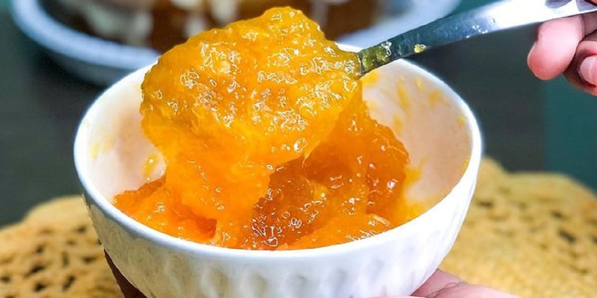 receita de geleia de laranja