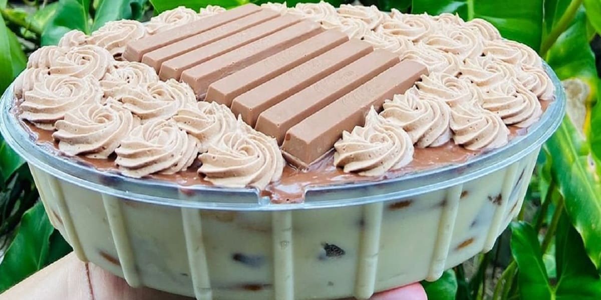 receita de pavê de kit kat