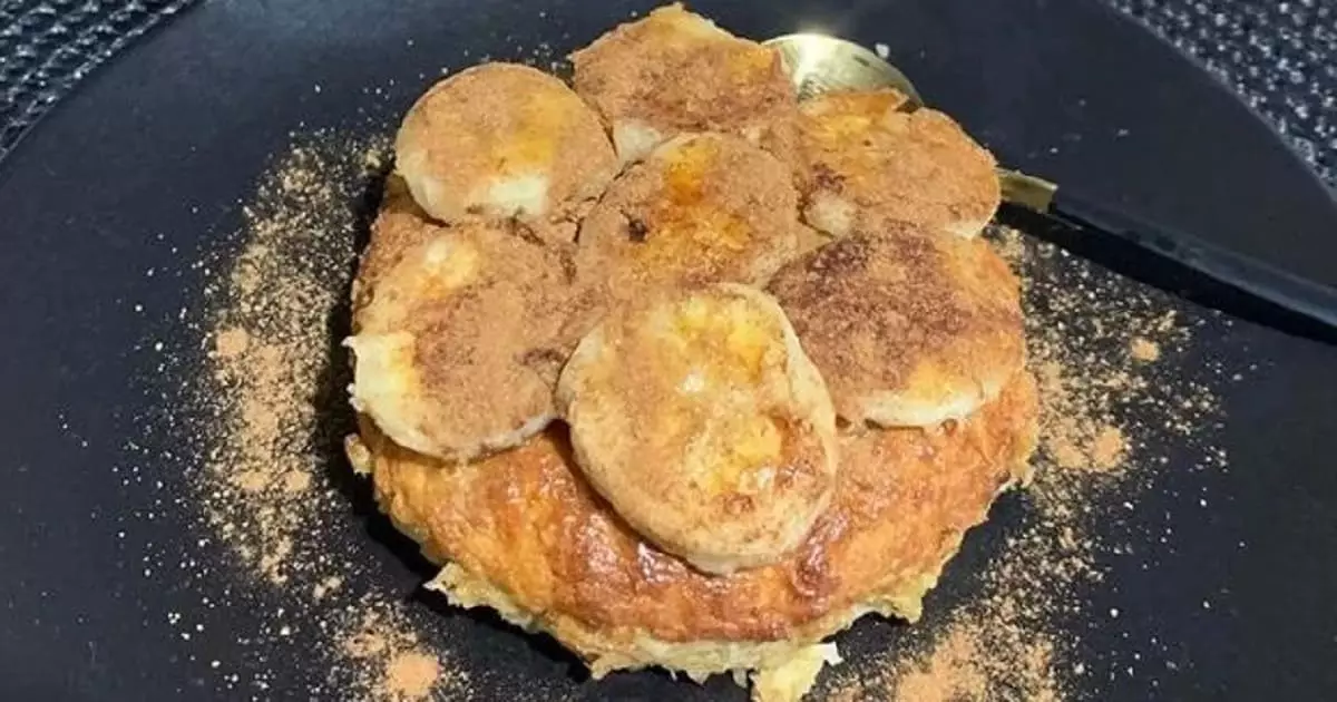 como fazer bolo de banana fit